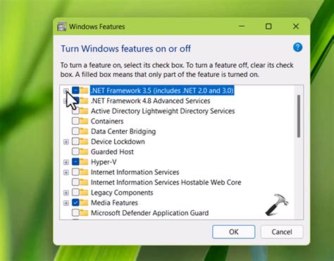 microsoft net framework windows 11.